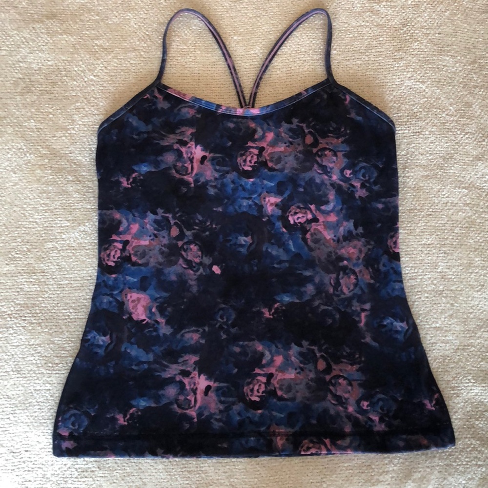 Lululemon Power Y tank, size 8